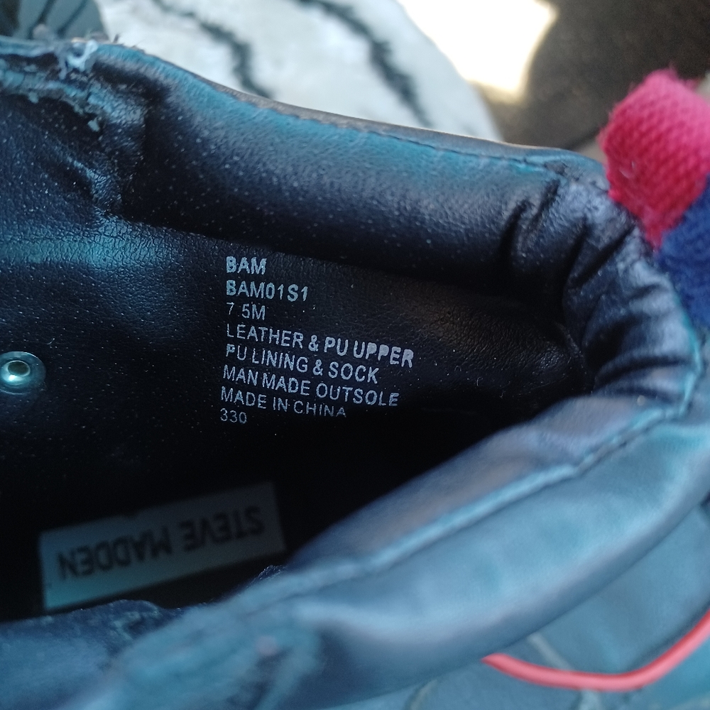 STEVE MADDEN WOMEN LEATHER ANKLE BOOTS - Picture 10 of 12